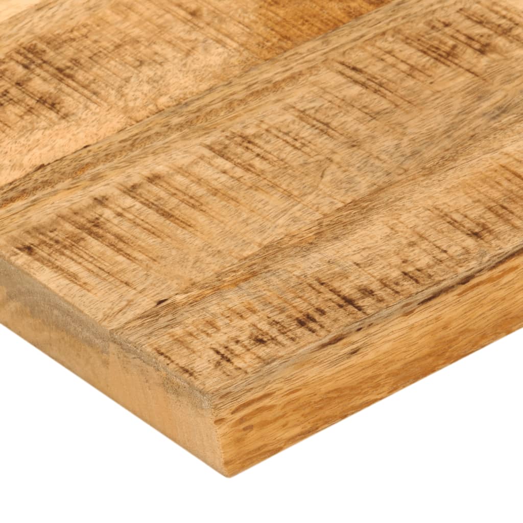 Dessus de table 80x80x3,8 cm bord vif bois massif manguier brut Plateaux de table vidaXL   