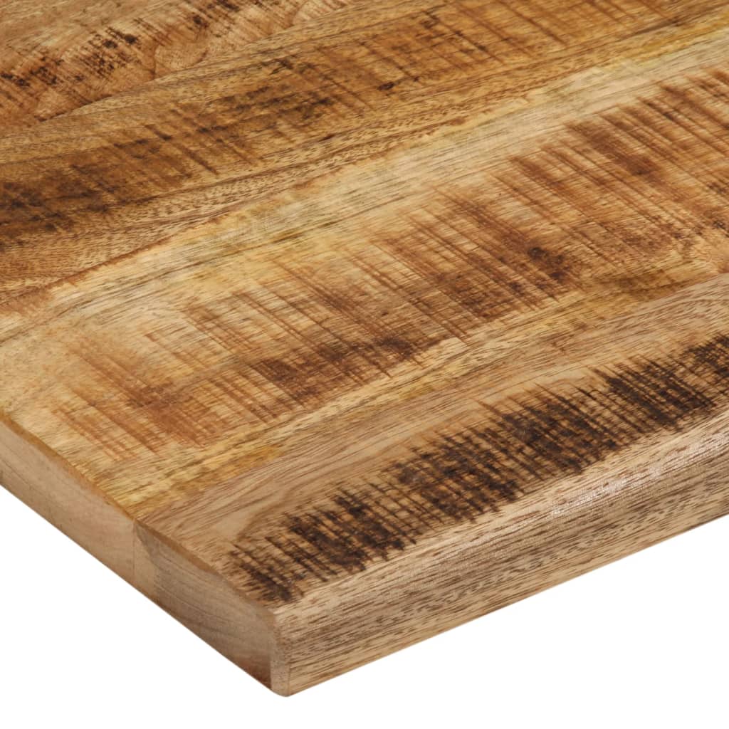 Dessus de table 100x80x3,8cm bord vif bois massif manguier brut Plateaux de table vidaXL   