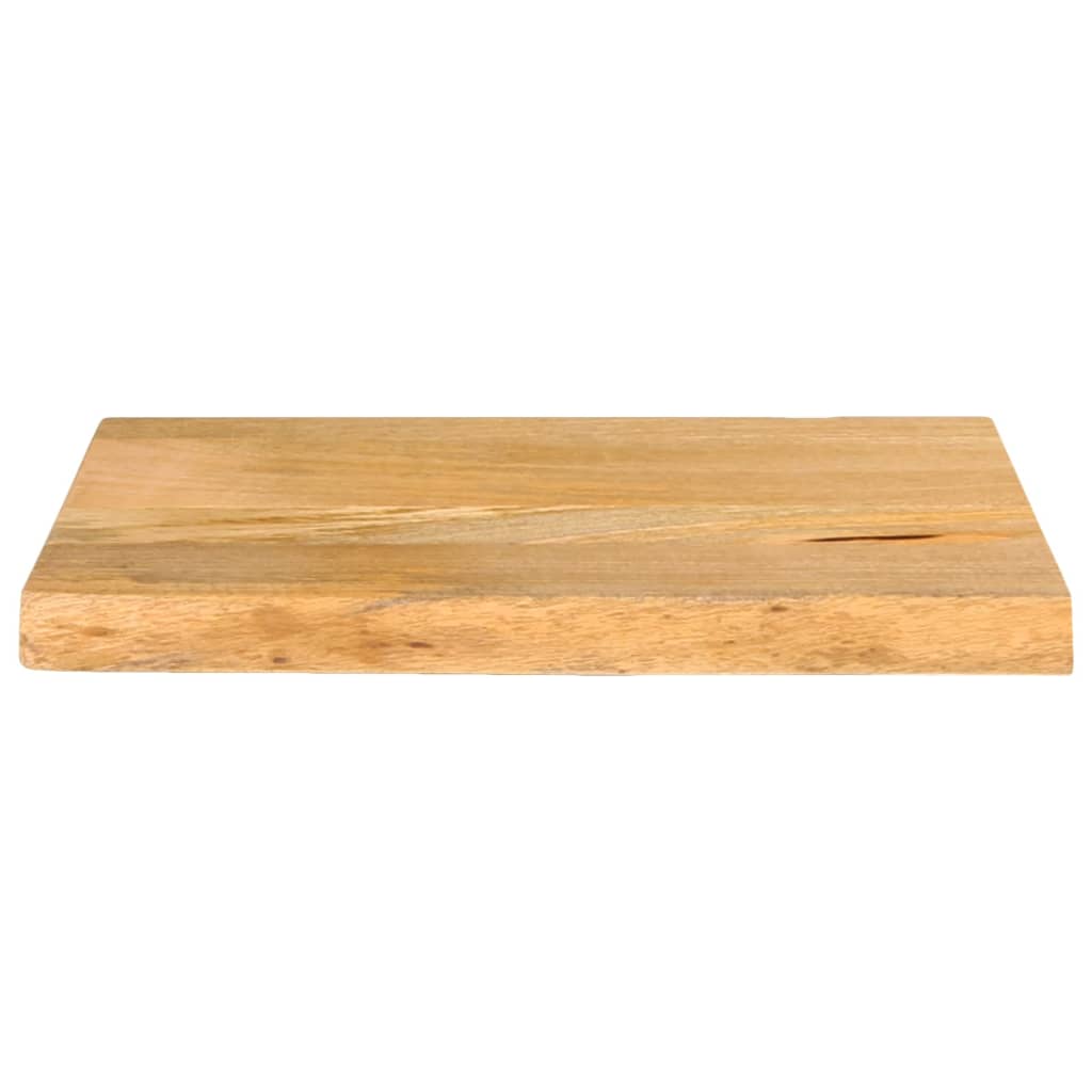 Dessus de table à bord vivant 40x20x2,5 cm bois massif manguier Plateaux de table vidaXL   