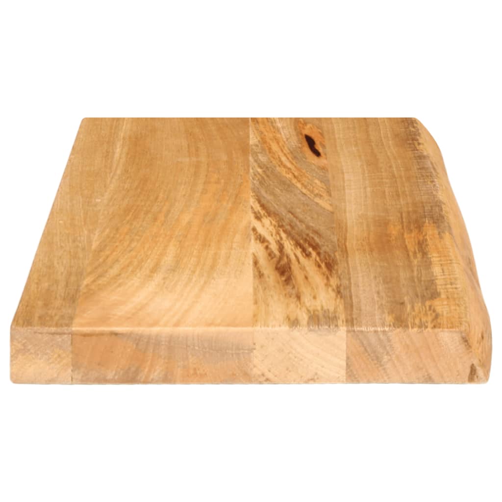 Dessus de table à bord vivant 40x20x2,5 cm bois massif manguier Plateaux de table vidaXL   