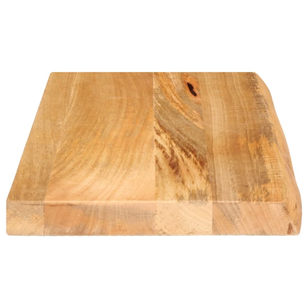 Dessus de table à bord vivant 60x20x2,5 cm bois massif manguier Plateaux de table vidaXL   