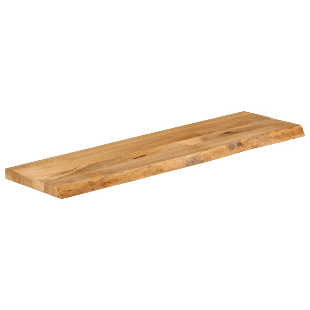 Dessus de table à bord vivant 100x30x2,5cm bois massif manguier Plateaux de table vidaXL   