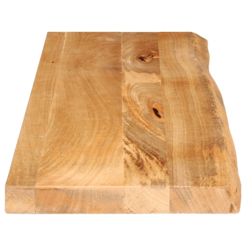 Dessus de table à bord vivant 110x30x2,5cm bois massif manguier Plateaux de table vidaXL   