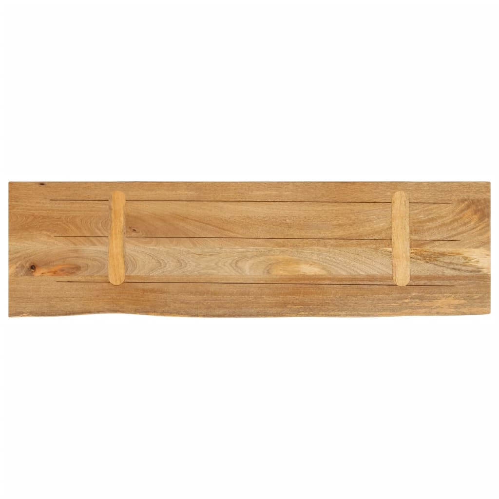 Dessus de table à bord vivant 110x30x2,5cm bois massif manguier Plateaux de table vidaXL   