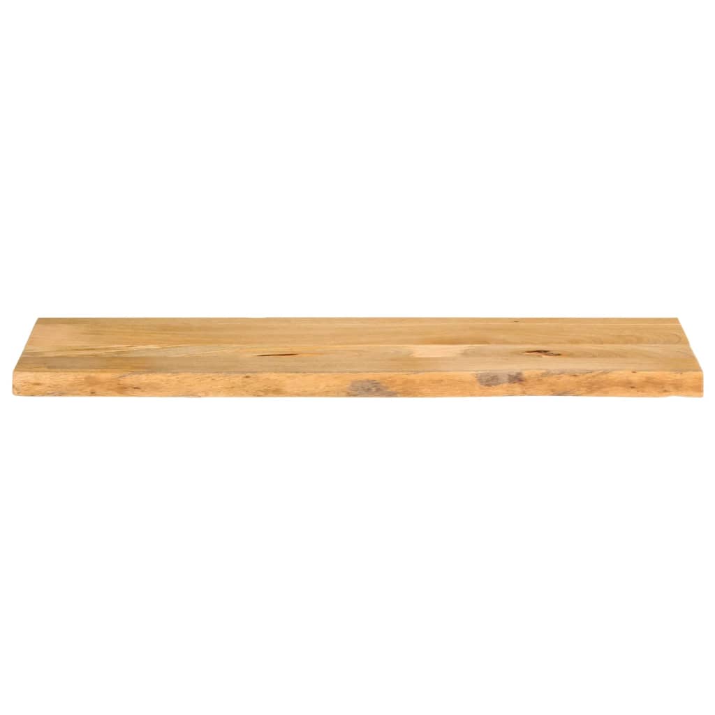 Dessus de table à bord vivant 120x30x2,5cm bois massif manguier Plateaux de table vidaXL   