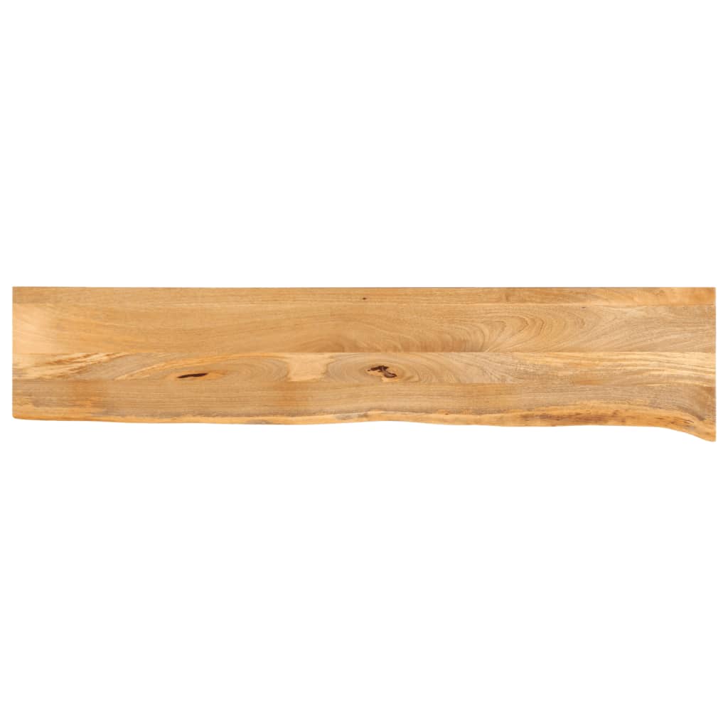 Dessus de table à bord vivant 160x30x2,5cm bois massif manguier Plateaux de table vidaXL   