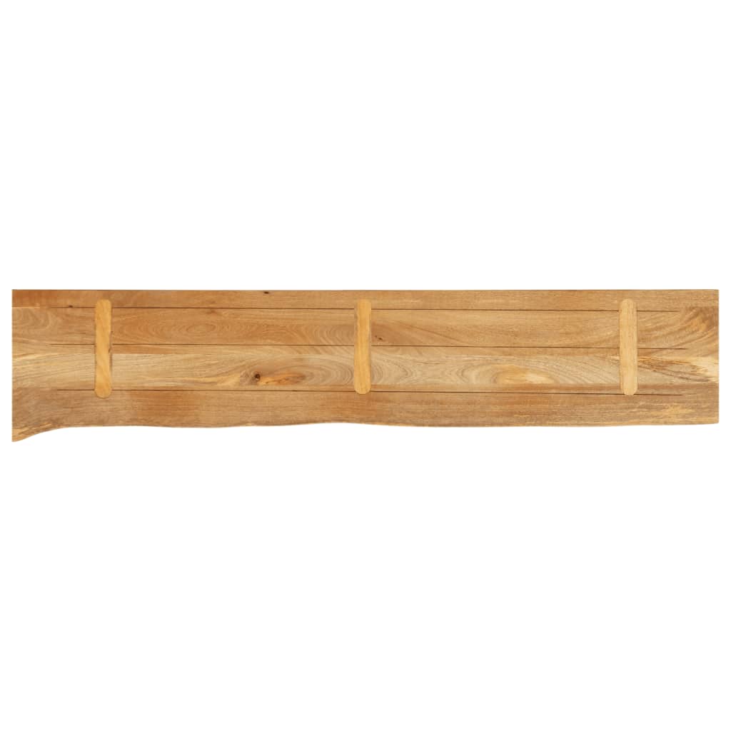 Dessus de table à bord vivant 160x30x2,5cm bois massif manguier Plateaux de table vidaXL   