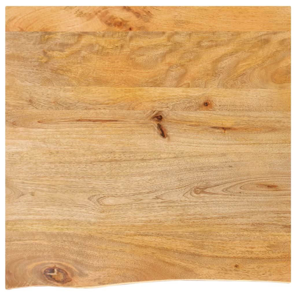 Dessus de table à bord vivant 40x40x2,5 cm bois massif manguier Plateaux de table vidaXL   