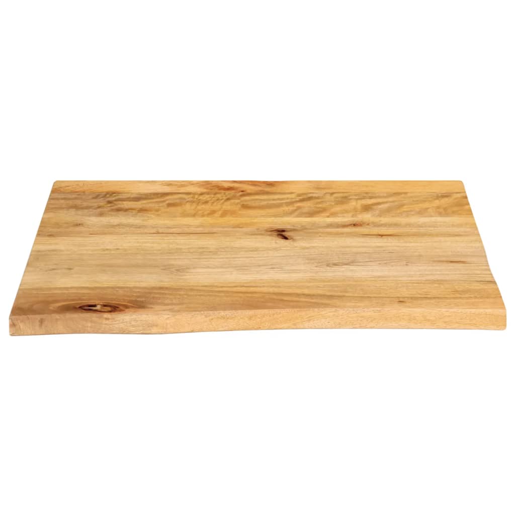 Dessus de table à bord vivant 40x40x2,5 cm bois massif manguier Plateaux de table vidaXL   