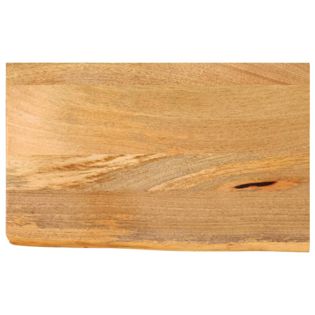 Dessus de table à bord vivant 60x40x2,5 cm bois massif manguier Plateaux de table vidaXL