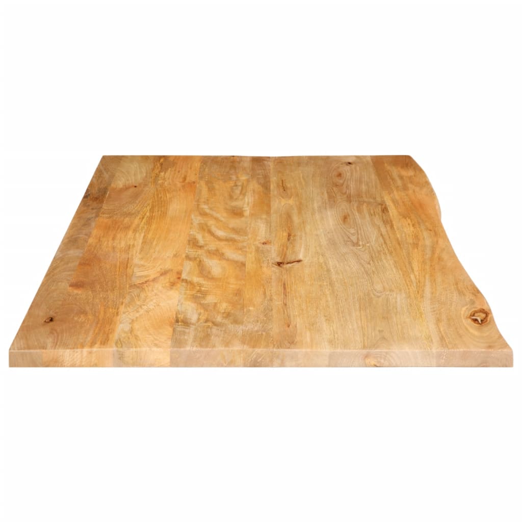 Dessus de table à bord vivant 120x60x2,5cm bois massif manguier Plateaux de table vidaXL