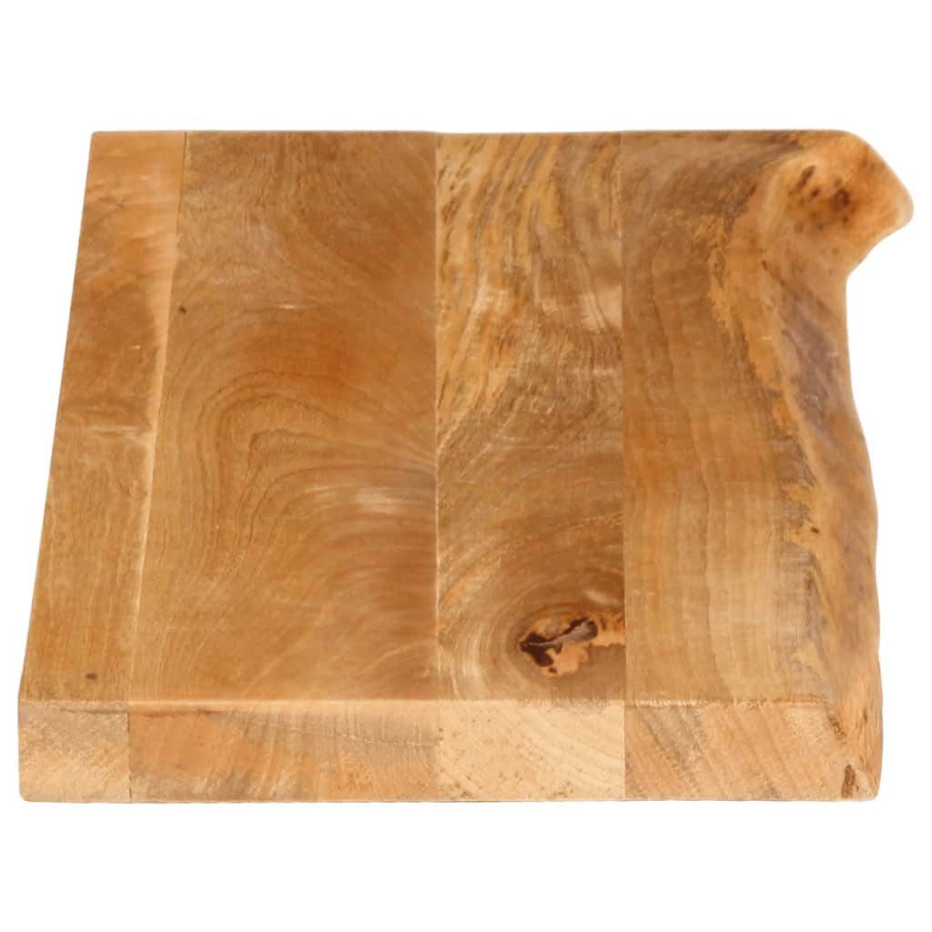 Dessus de table à bord vivant 70x20x3,8 cm bois massif manguier Plateaux de table vidaXL   