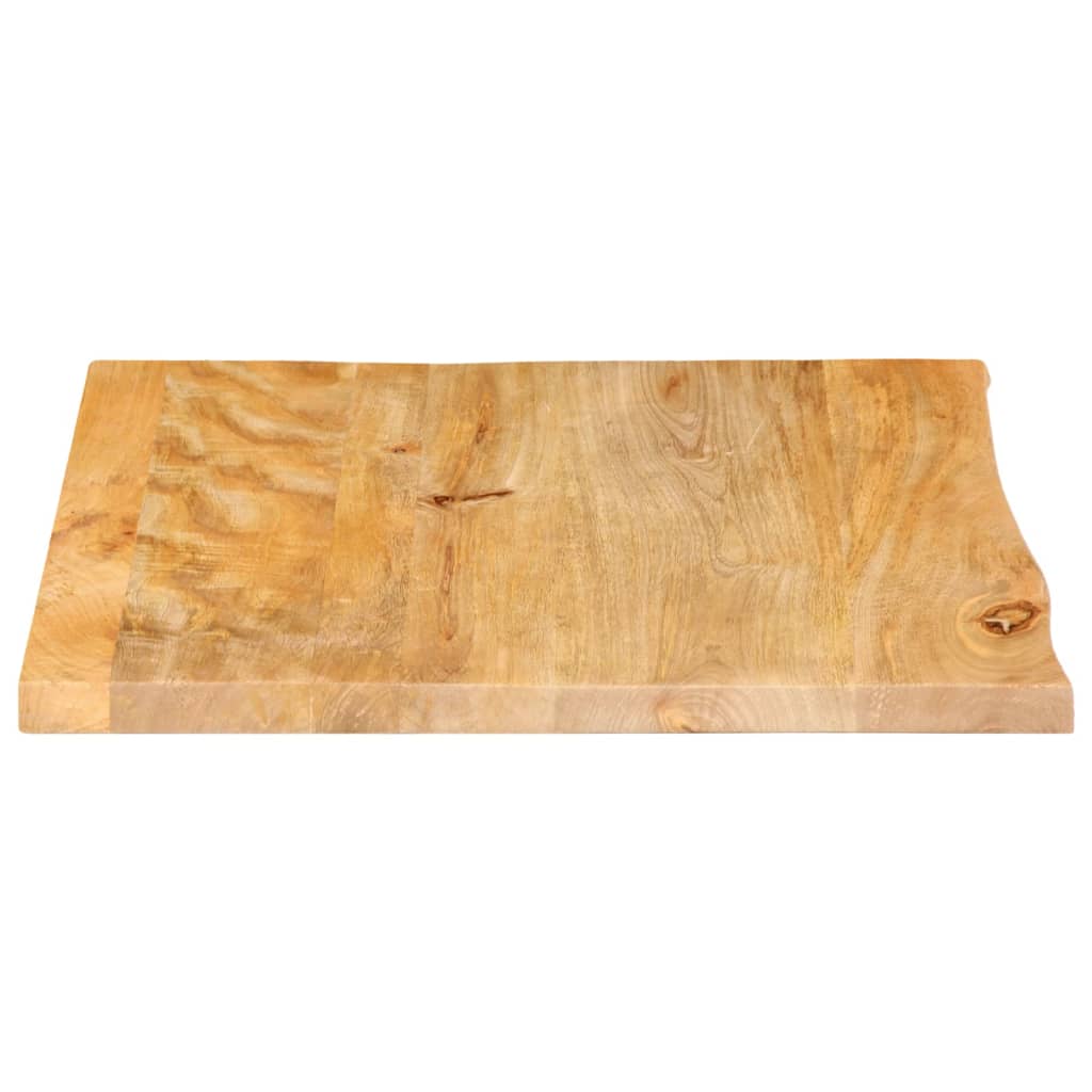 Dessus de table à bord vivant 60x60x3,8 cm bois massif manguier Plateaux de table vidaXL