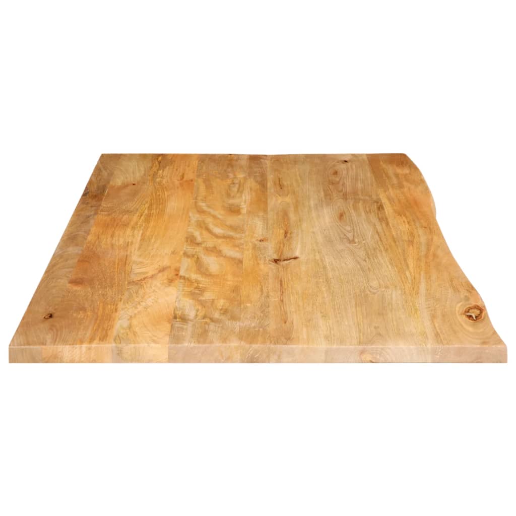 Dessus de table à bord vivant 120x60x3,8cm bois massif manguier Plateaux de table vidaXL