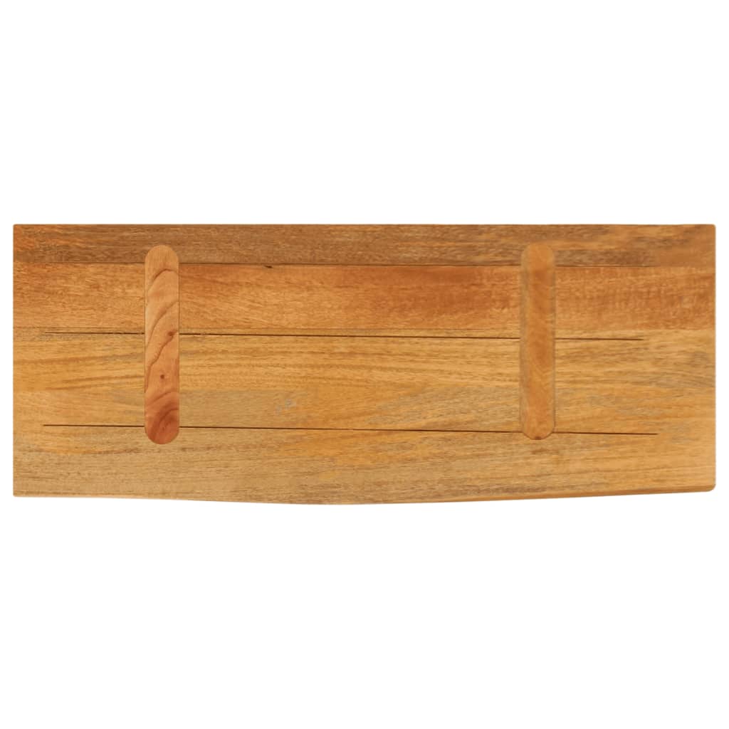 Dessus de table à bord vivant 70x20x2,5 cm bois massif manguier Plateaux de table vidaXL   