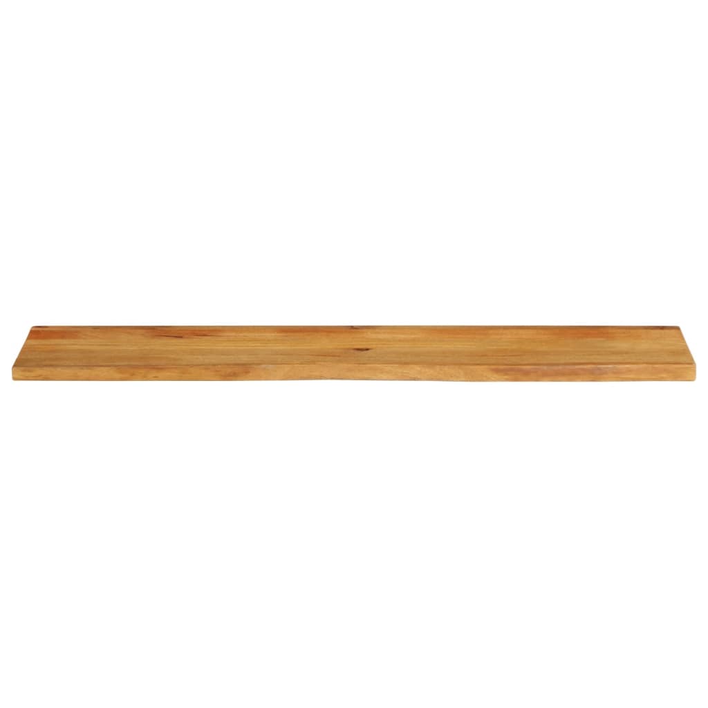 Dessus de table à bord vivant 140x20x2,5cm bois massif manguier Plateaux de table vidaXL