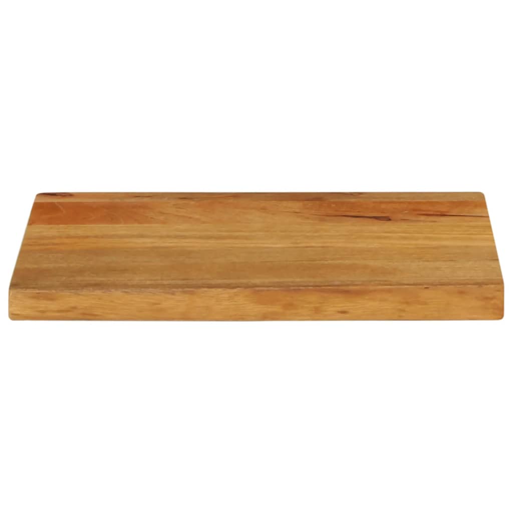 Dessus de table à bord vivant 60x30x2,5 cm bois massif manguier Plateaux de table vidaXL