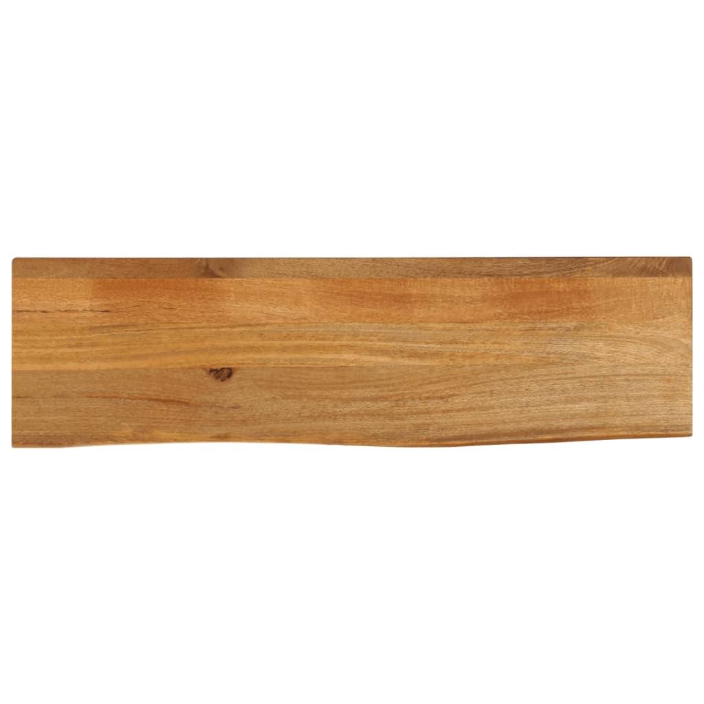 Dessus de table à bord vivant 120x30x2,5cm bois massif manguier Plateaux de table vidaXL