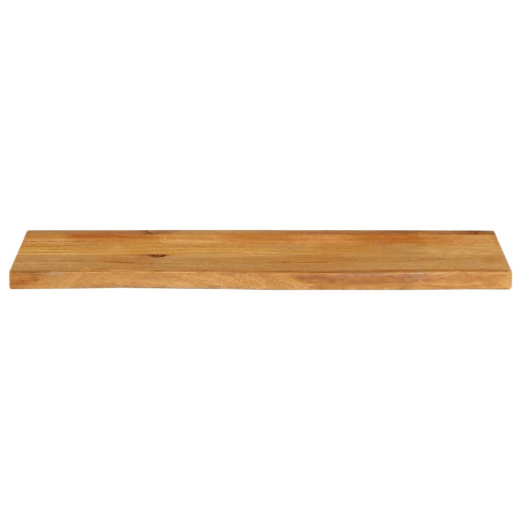 Dessus de table à bord vivant 120x30x2,5cm bois massif manguier Plateaux de table vidaXL