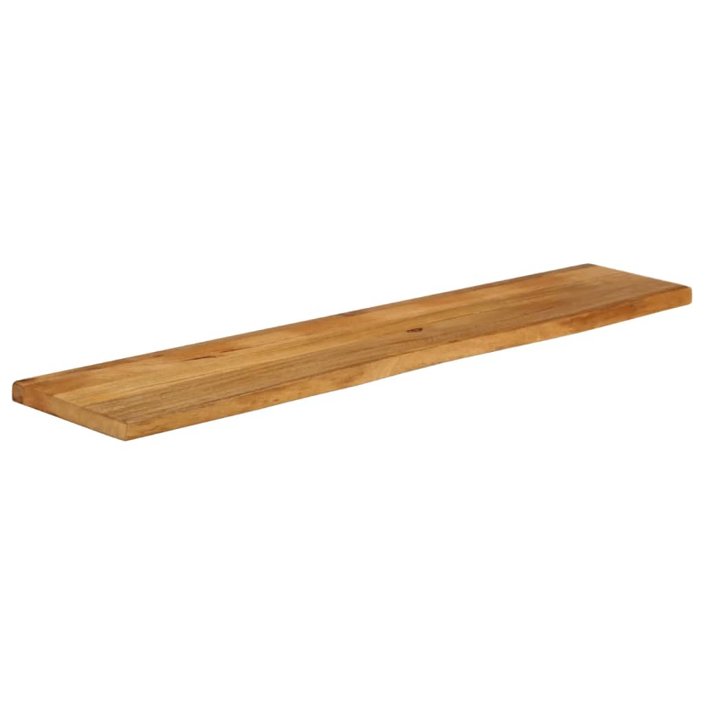 Dessus de table à bord vivant 160x30x2,5cm bois massif manguier Plateaux de table vidaXL