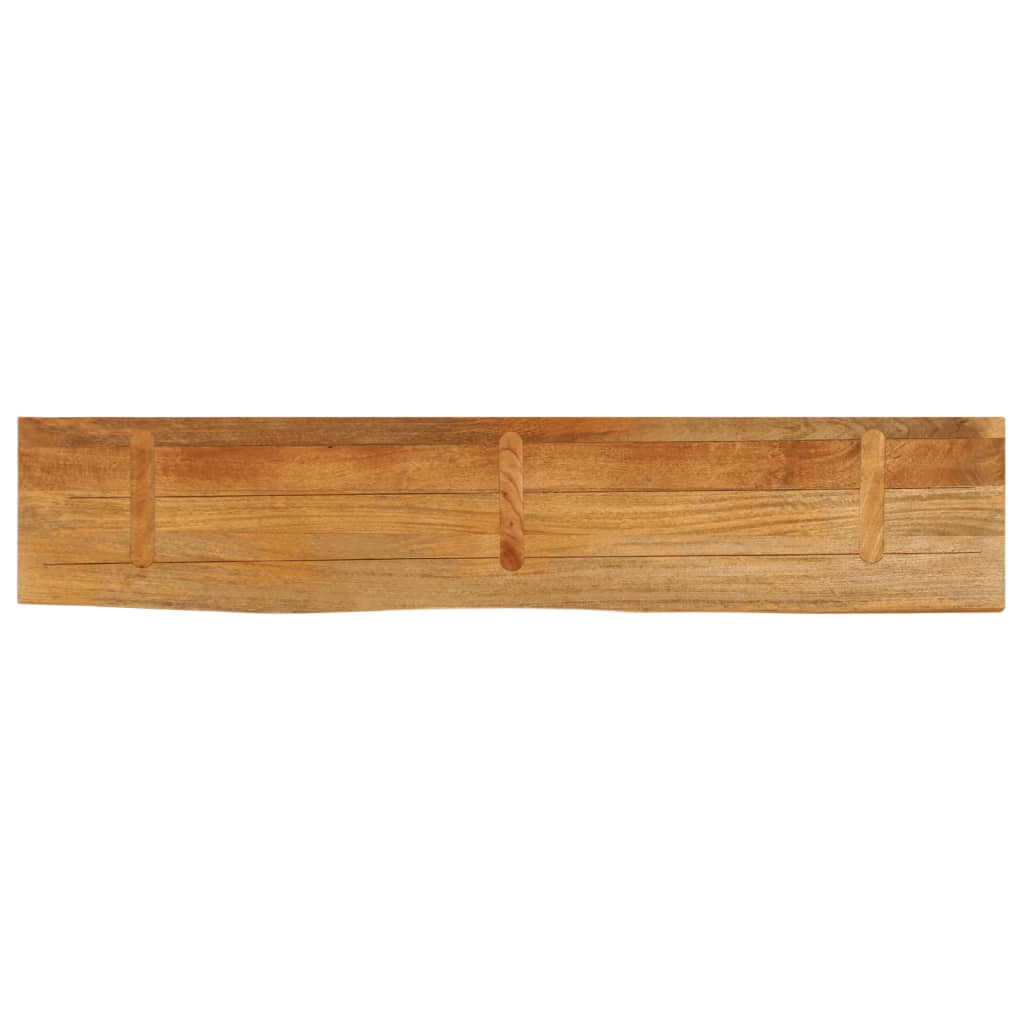 Dessus de table à bord vivant 160x30x2,5cm bois massif manguier Plateaux de table vidaXL