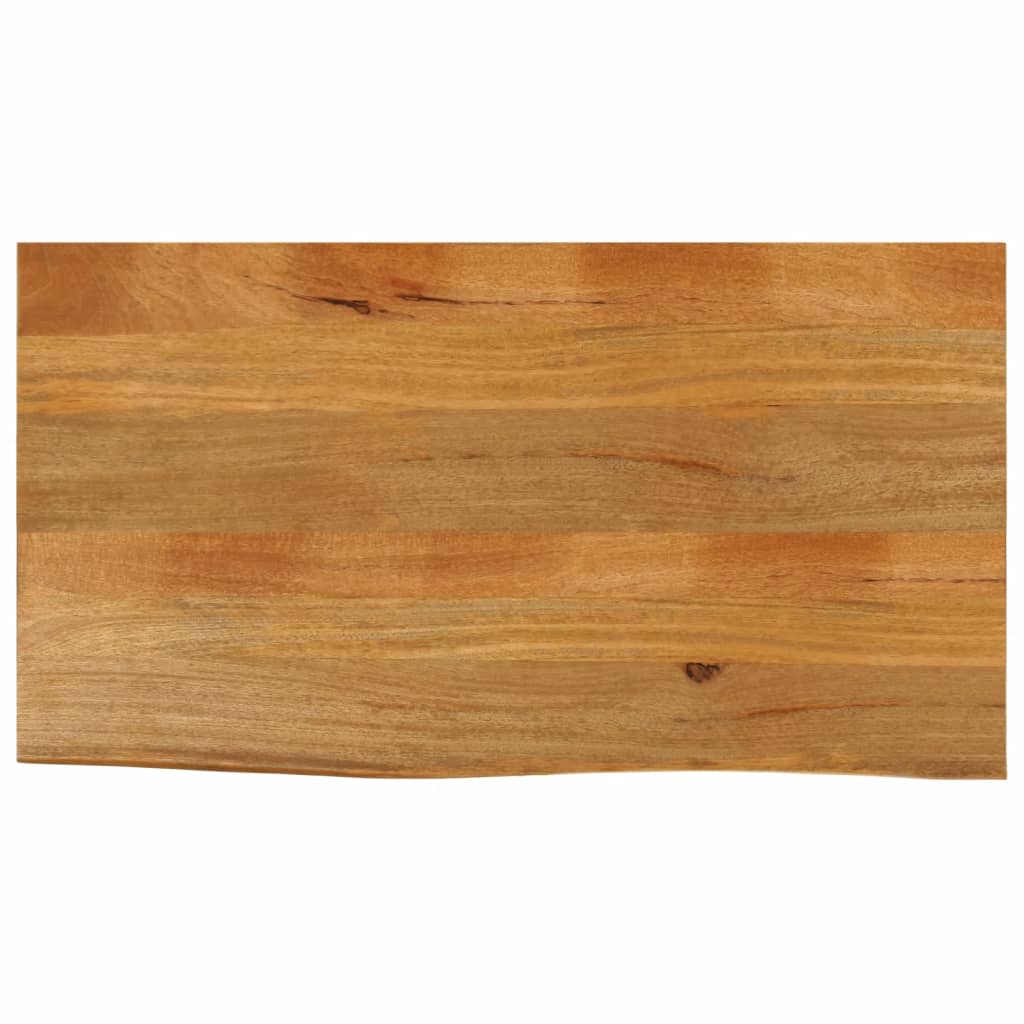 Dessus de table à bord vivant 120x60x2,5cm bois massif manguier Plateaux de table vidaXL   