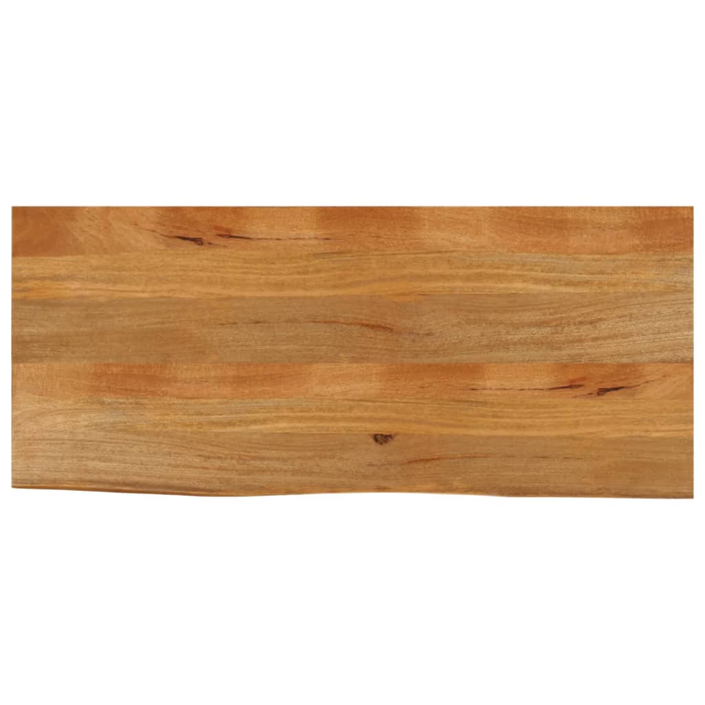 Dessus de table à bord vivant 140x60x2,5cm bois massif manguier Plateaux de table vidaXL   