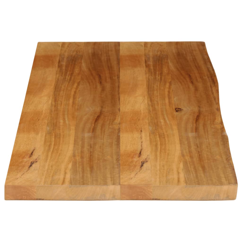 Dessus de table à bord vivant 140x60x2,5cm bois massif manguier Plateaux de table vidaXL   