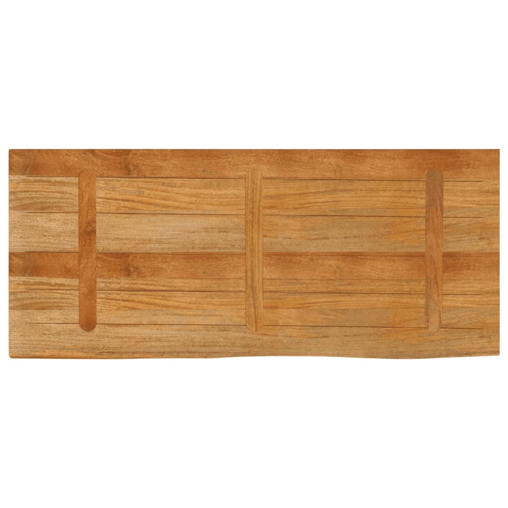 Dessus de table à bord vivant 140x60x2,5cm bois massif manguier Plateaux de table vidaXL   