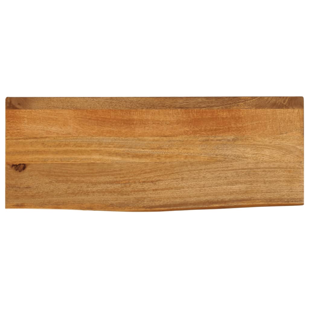 Dessus de table à bord vivant 80x20x3,8 cm bois massif manguier Plateaux de table vidaXL   