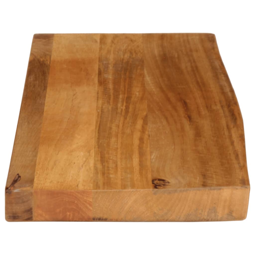 Dessus de table à bord vivant 80x20x3,8 cm bois massif manguier Plateaux de table vidaXL   