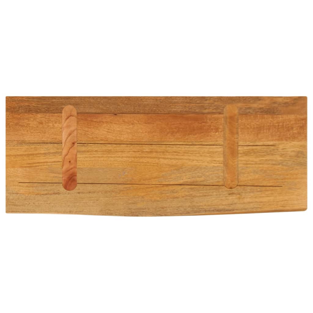 Dessus de table à bord vivant 80x20x3,8 cm bois massif manguier Plateaux de table vidaXL   