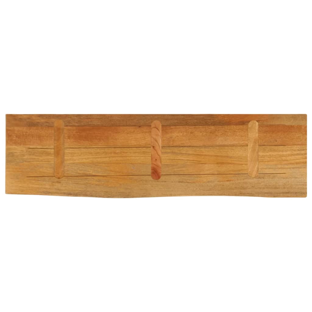 Dessus de table à bord vivant 100x20x3,8cm bois massif manguier Plateaux de table vidaXL   