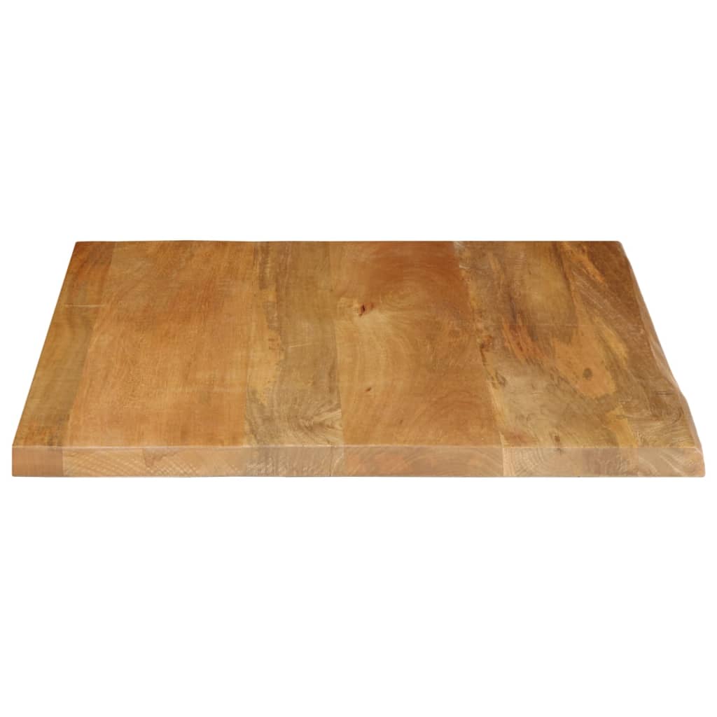 Dessus de table à bord vivant 40x40x3,8 cm bois massif manguier Plateaux de table vidaXL