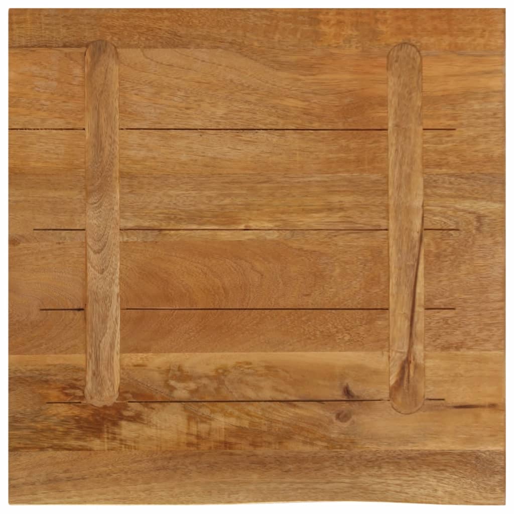 Dessus de table à bord vivant 40x40x3,8 cm bois massif manguier Plateaux de table vidaXL