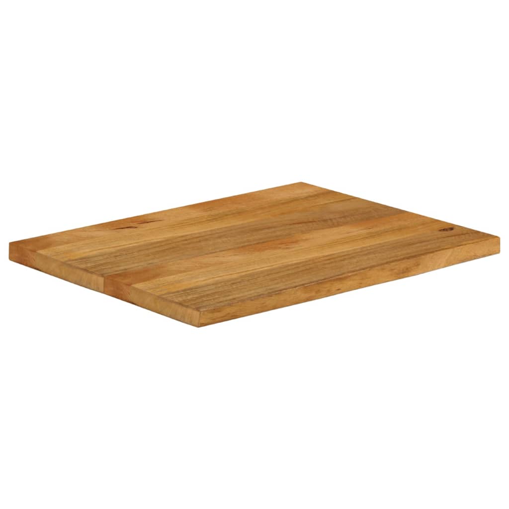 Dessus de table à bord vivant 90x60x3,8 cm bois massif manguier Plateaux de table vidaXL