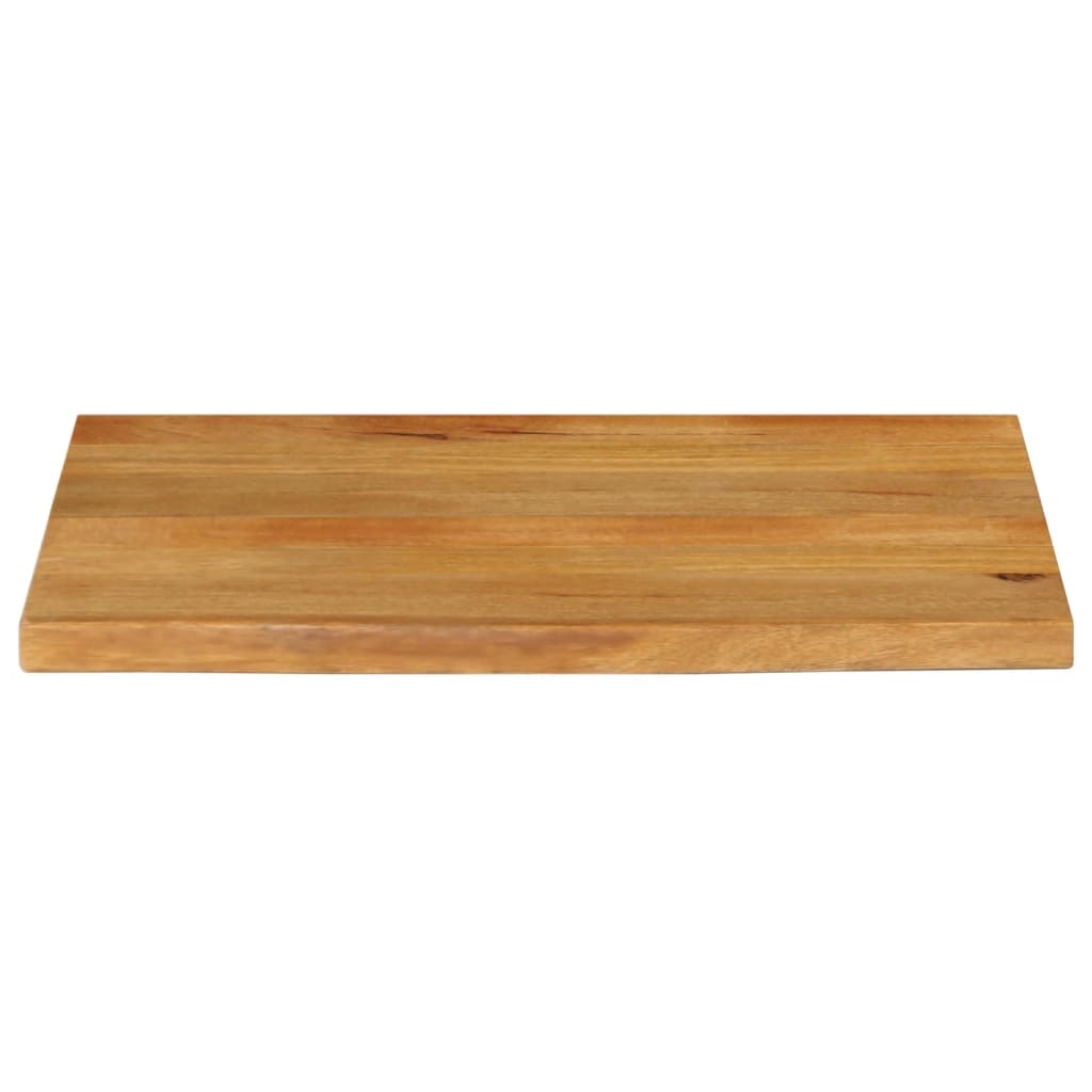 Dessus de table à bord vivant 90x60x3,8 cm bois massif manguier Plateaux de table vidaXL