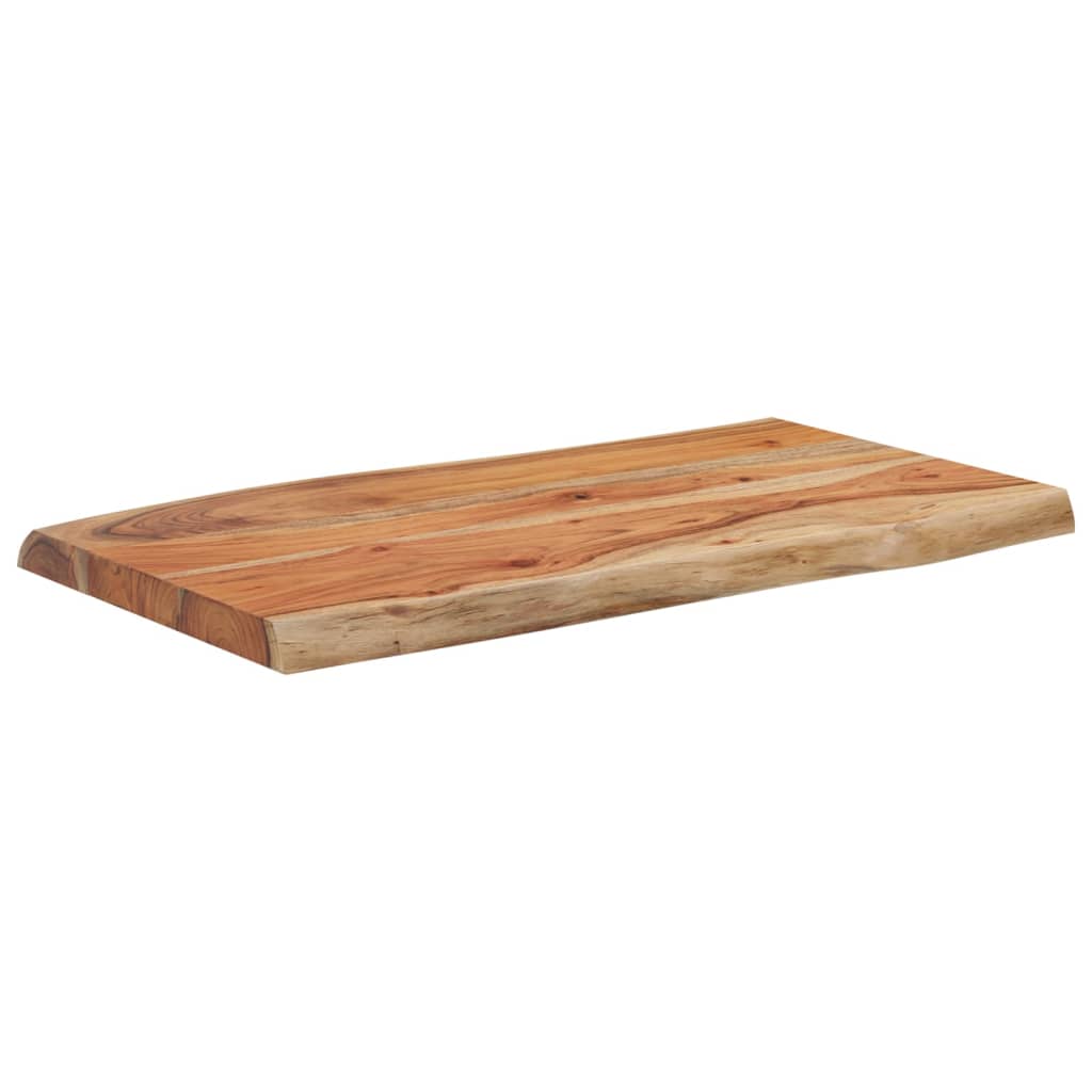 Dessus de table 70x40x2,5 cm rectangulaire bois massif d'acacia Plateaux de table vidaXL   