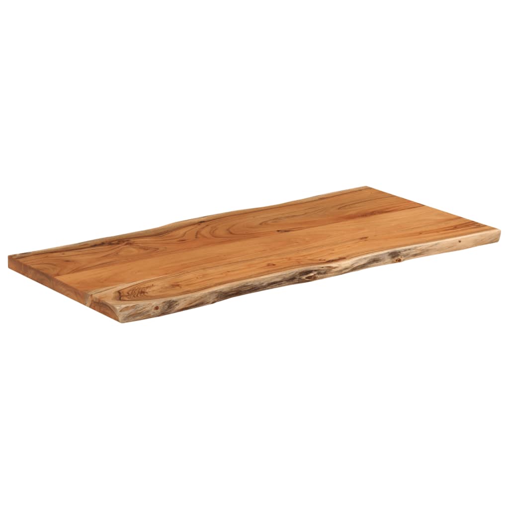 Dessus de table 80x40x2,5 cm rectangulaire bois massif acacia Plateaux de table vidaXL   