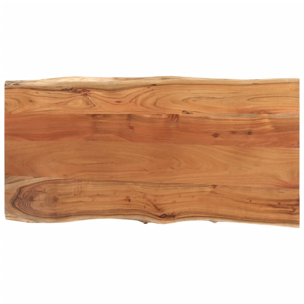 Dessus de table 80x40x2,5 cm rectangulaire bois massif acacia Plateaux de table vidaXL   