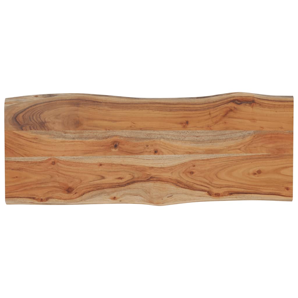 Dessus de table 90x40x2,5 cm rectangulaire bois massif acacia Plateaux de table vidaXL   