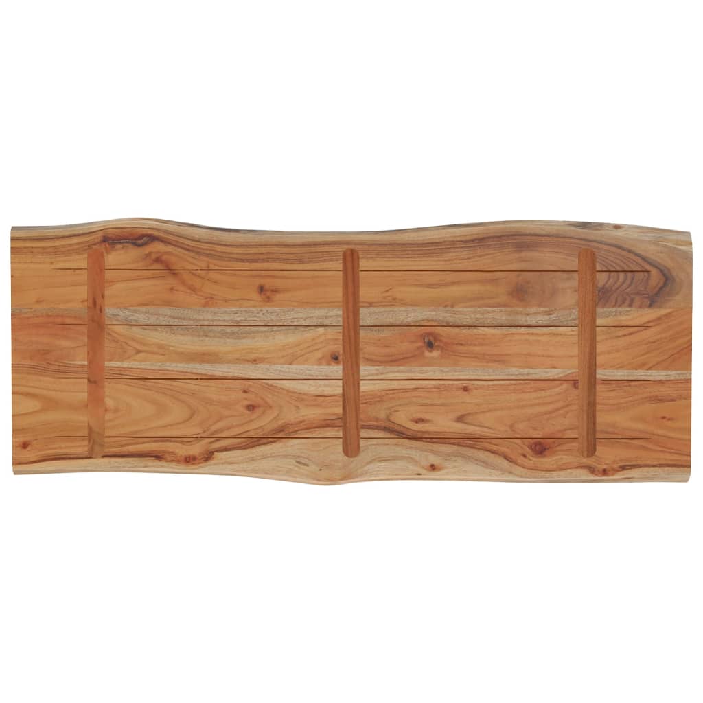 Dessus de table 100x40x2,5 cm rectangulaire bois massif acacia Plateaux de table vidaXL   