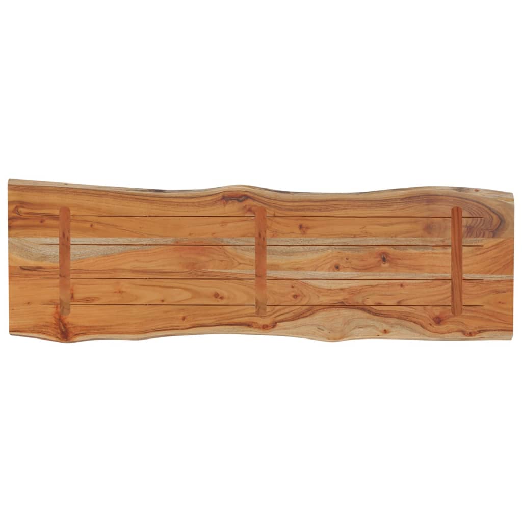 Dessus de table 110x40x2,5 cm rectangulaire bois massif acacia Plateaux de table vidaXL   