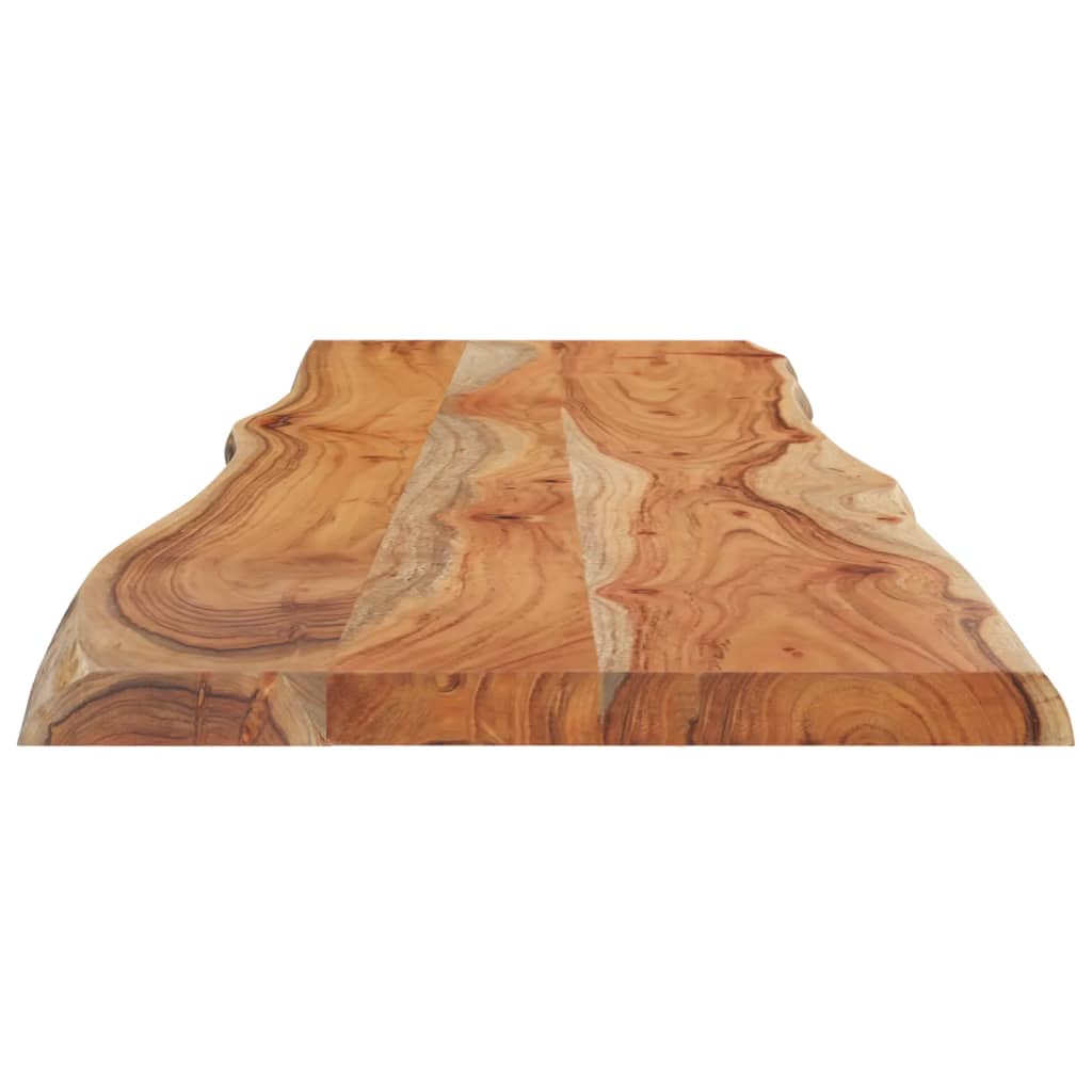 Dessus de table 140x40x2,5 cm rectangulaire bois massif acacia Plateaux de table vidaXL   