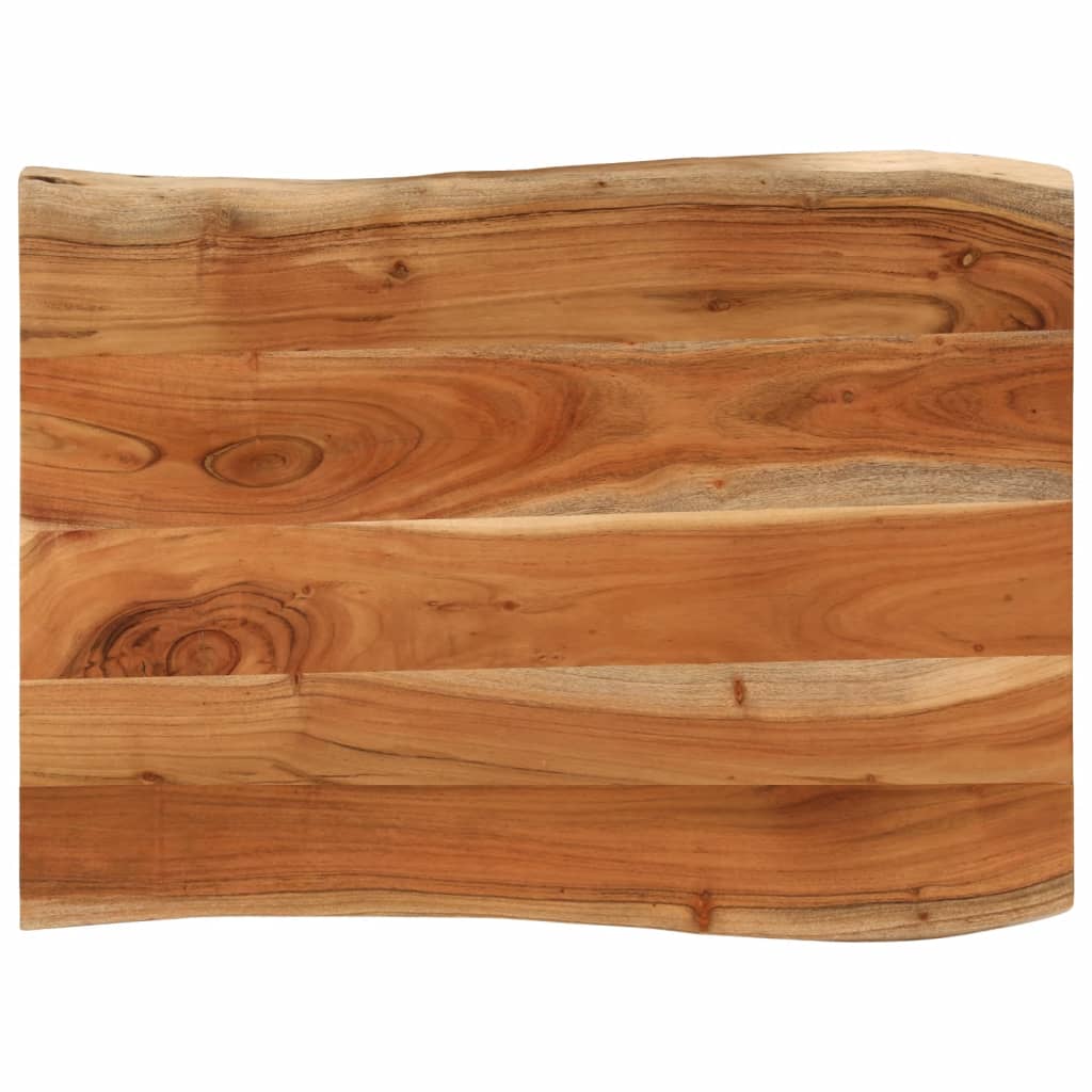 Dessus de table 90x60x2,5 cm rectangulaire bois massif d'acacia Plateaux de table vidaXL