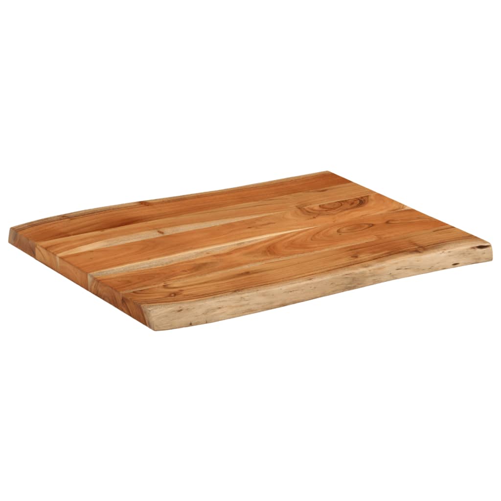 Dessus de table 90x60x2,5 cm rectangulaire bois massif d'acacia Plateaux de table vidaXL