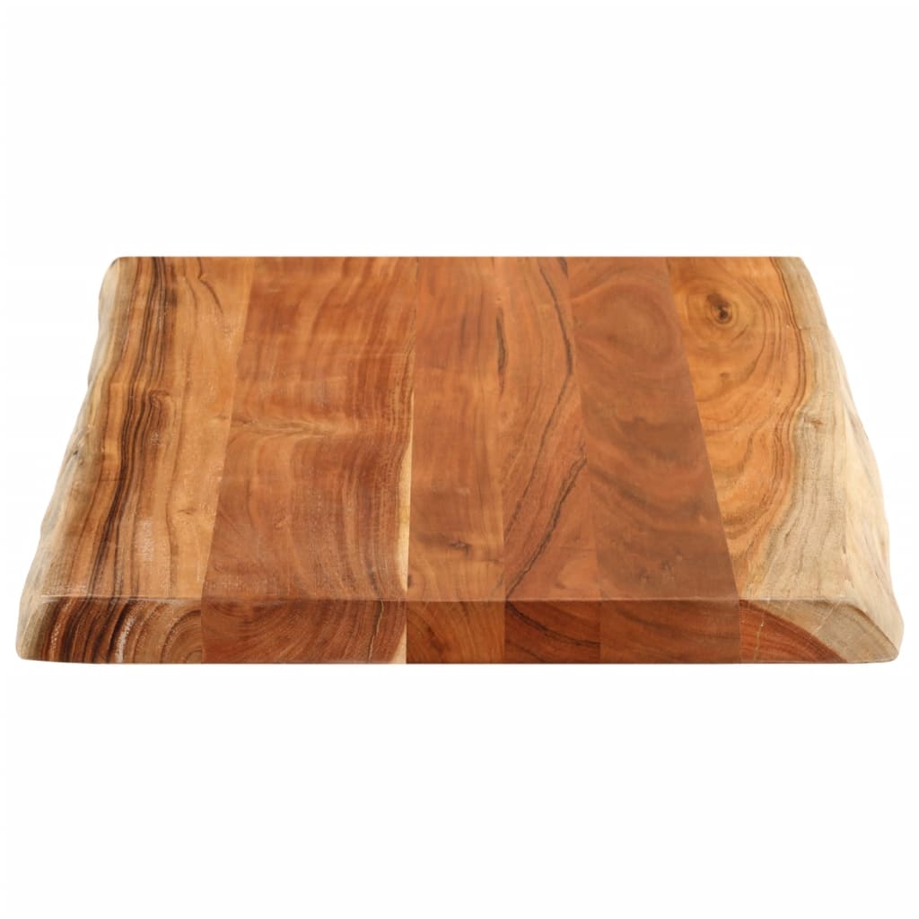 Dessus de table 90x60x2,5 cm rectangulaire bois massif d'acacia Plateaux de table vidaXL