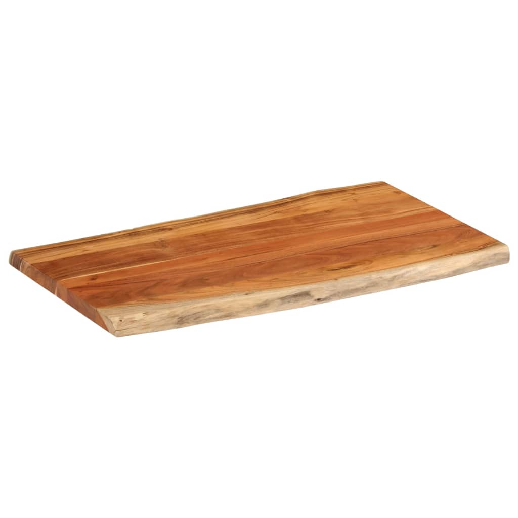 Dessus de table 100x60x2,5cm rectangulaire bois massif d'acacia Plateaux de table vidaXL