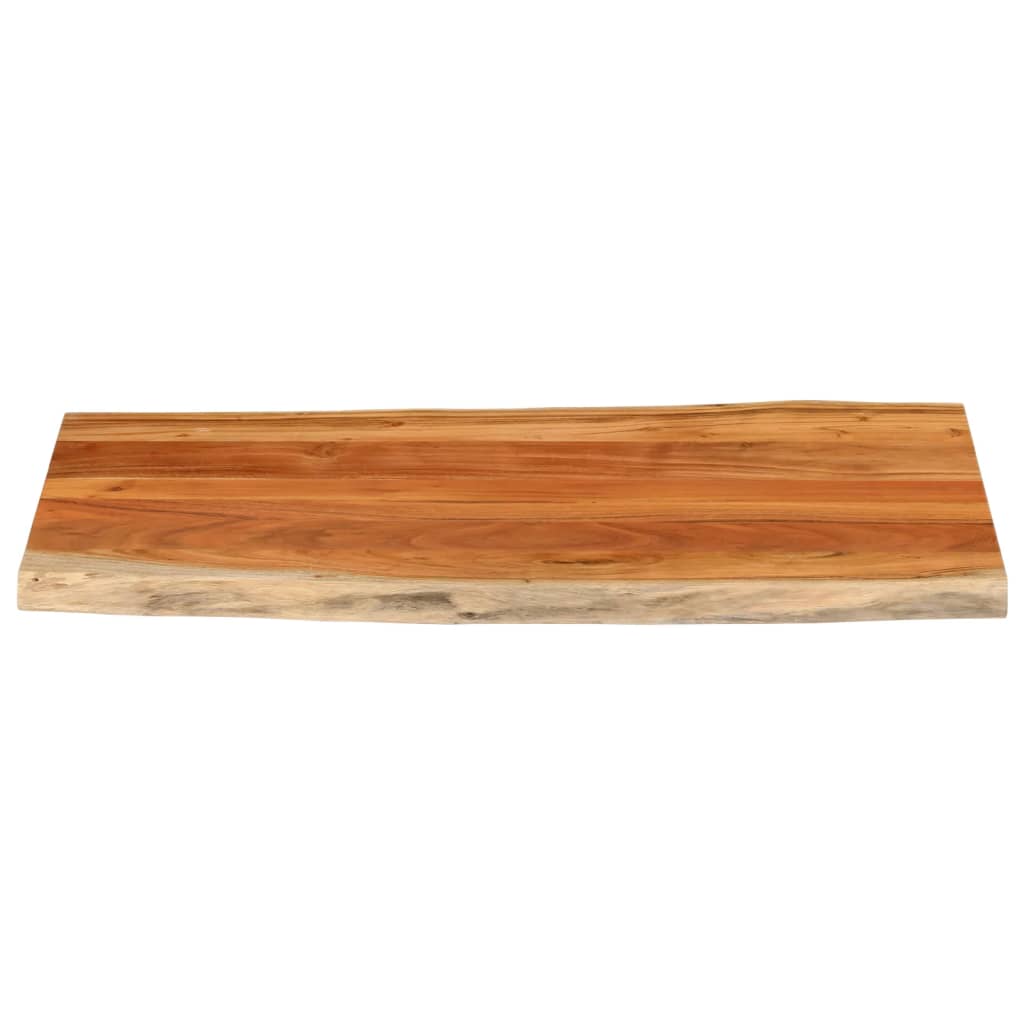 Dessus de table 100x60x2,5cm rectangulaire bois massif d'acacia Plateaux de table vidaXL