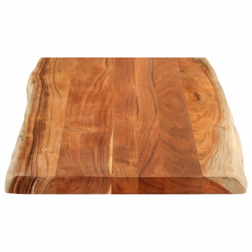 Dessus de table 100x60x2,5cm rectangulaire bois massif d'acacia Plateaux de table vidaXL